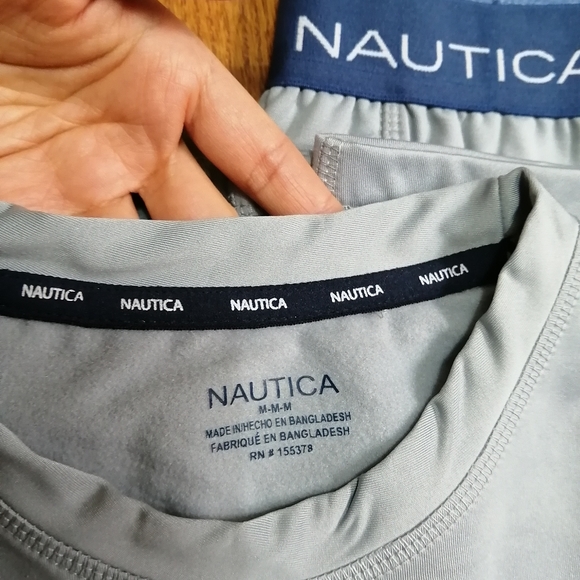 Nautica Mens Brushed set Grey (M) - Picture 2 of 4
